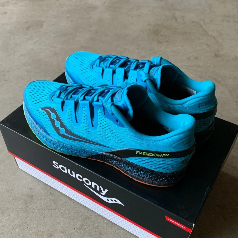 Saucony Freedom ISO Boost Lightweight Road Running/Training Sneakers 10.5 Womens - Picture 3 of 5